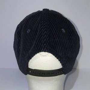 Steven Alan Blue Corduroy Snapback Cap Made in USA