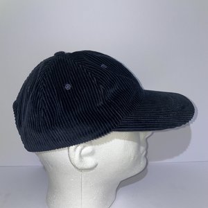 Steven Alan Blue Corduroy Snapback Cap Made in USA