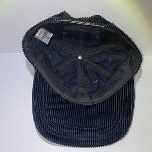 Steven Alan Blue Corduroy Snapback Cap Made in USA