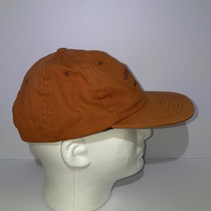 Dark Seas Co. Stripy Orange Baseball Hat