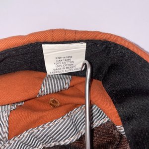 Dark Seas Co. Stripy Orange Baseball Hat