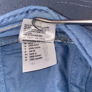 Deus ex Machina Blue & Orange Baseball Cap