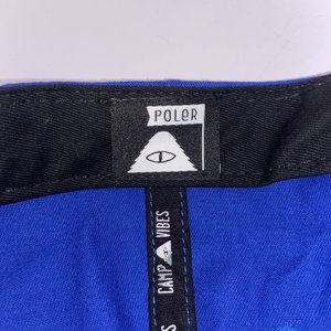Poler Blue & Yellow Snapback cap