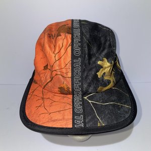 The Official Brand Two Tone Orange Hunting Camo 5-Panel Hat