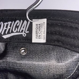 Stay Official Two Tone Black Hunting Camo 5-Panel Hat