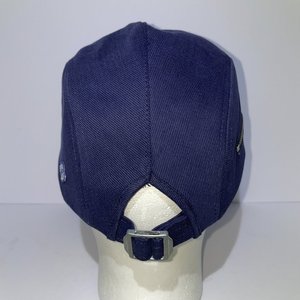 Larose Paris Blue Zipper Pocket 5-Panel Hat Made in France