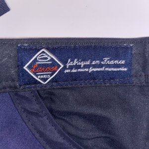 Larose Paris Blue Zipper Pocket 5-Panel Hat Made in France