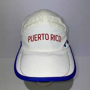 Nike Tailwind Puerto Rico White Tiger Stripe Vintage Running Hat