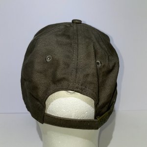 Polar Graphics Olive Green Chinook Salmon Fishing Baseball Cap