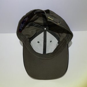 Polar Graphics Olive Green Chinook Salmon Fishing Baseball Cap