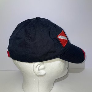 Puerto Vallarta Black & Red Baseball Cap