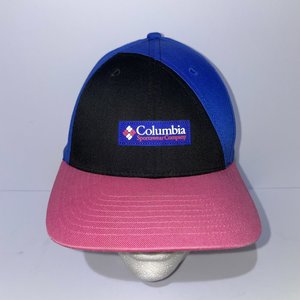 Columbia Flex-Fit 110 Pink Color Block Snapback Cap