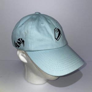 Cool Shirtz Powder Blue Death Coffin Baseball Cap