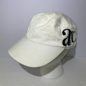 Armani Exchange Women's Cloud White Army Cap Size M/L