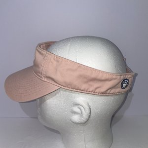 Women's Life is Good Sun Visor Pink 100% Cotton