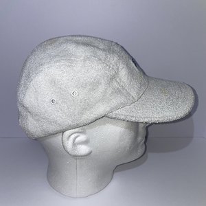 Norse Projects White Fleece 5-Panel Hat