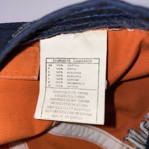 Callaway Baseball Cap Orange Cap Dog Golf 100% Cotton Adjustable