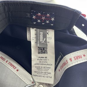 Puma Golf Baseball Cap Blue Drawstring Style 025241-02