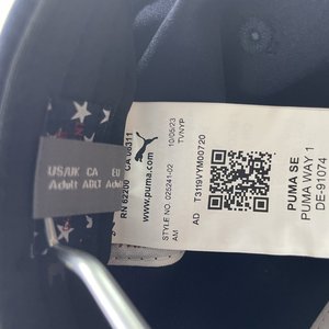 Puma Golf Baseball Cap Blue Drawstring Style 025241-02