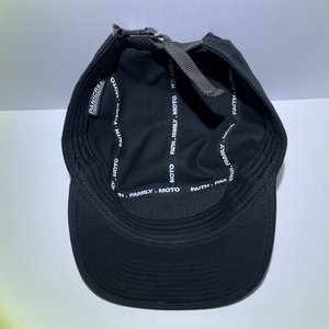 PanicRev 5 Panel Hat Black 100% Cotton