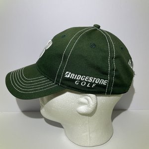 Bridgestone Golf B330 Baseball Cap Green Cotton 100% Cotton