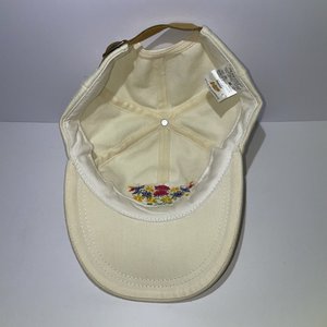 Vintage Butchart Gardens Baseball Cap White 100% Cotton Adjustable KP Brand