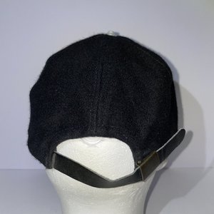 Vintage St. Andrews Scotland Dorfman Pacific Baseball Cap Black Wool