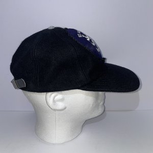 Vintage St. Andrews Scotland Dorfman Pacific Baseball Cap Black Wool