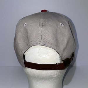 Taco Fly Co. Baseball Cap Red and Gray 100% Cotton