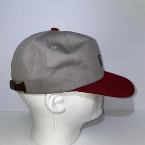 Taco Fly Co. Baseball Cap Red and Gray 100% Cotton