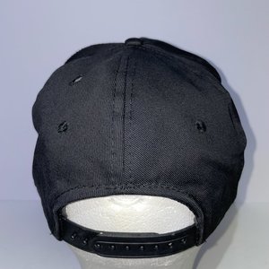 Vintage GMC Snapback Cap Black Drawstring 100% Cotton