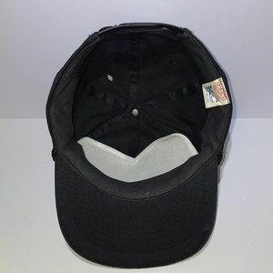 Vintage GMC Snapback Cap Black Drawstring 100% Cotton