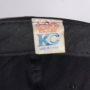 Vintage GMC Snapback Cap Black Drawstring 100% Cotton