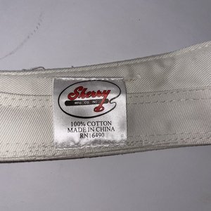 Cocoa Beach Florida White Vintage Sun Visor