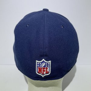 New Era 59Fifty New England Patriots Baseball Cap Size 7 3/8 Blue