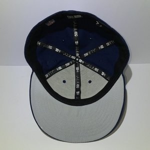 New Era 59Fifty New England Patriots Baseball Cap Size 7 3/8 Blue