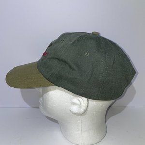 Vintage Skagway Alaska Baseball Cap Green 100% Cotton