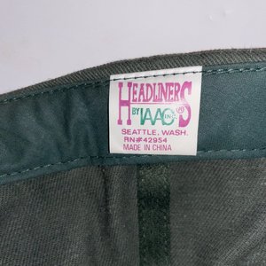 Vintage Skagway Alaska Baseball Cap Green 100% Cotton