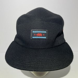 Grassroots California Limited Edition 5 Panel Hat Blue Bear