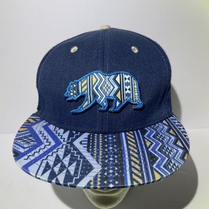 Grassroots California Limited Edition Blue Aztec Baseball Cap Size 7 3/8