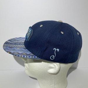Grassroots California Limited Edition Blue Aztec Baseball Cap Size 7 3/8