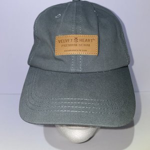 Velvet Heart Baseball Cap Blue Denim