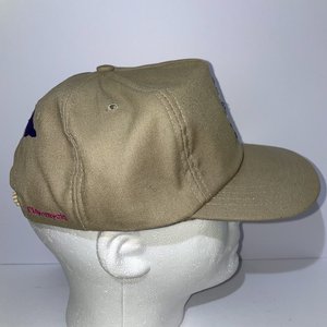 Vintage Poultry Snapback Cap Beige Sacox Hen Made in USA