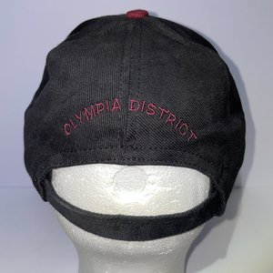 Vintage Northwest Pipeline Baseball Cap Black Olympia District Made in USA