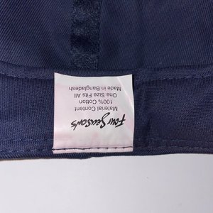 Vintage Pioneer Energy Co. Snapback Cap Blue and Red 100% Cotton