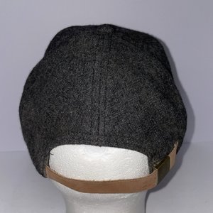 Brixton 5 Panel Cap Gray Wool Lined