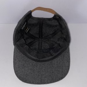 Brixton 5 Panel Cap Gray Wool Lined