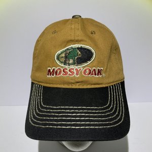 Mossy Oak Baseball Cap Burnt Orange 100% Cotton