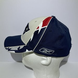 Reebok New England Patriots Baseball Cap Size L Y2K Grid Iron