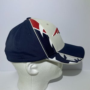 Reebok New England Patriots Baseball Cap Size L Y2K Grid Iron